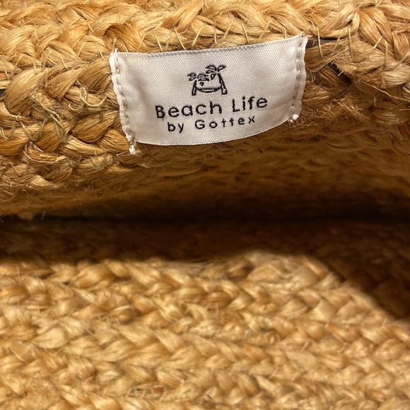 Jute and leather tote from Gottex - Sold out online! - Picture 4 of 4